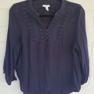 Blue and Lace Tunic